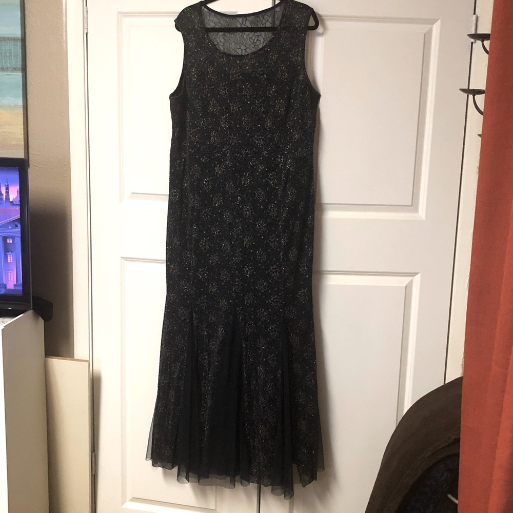 Cardite Women’s Navy Gown Sz 3X